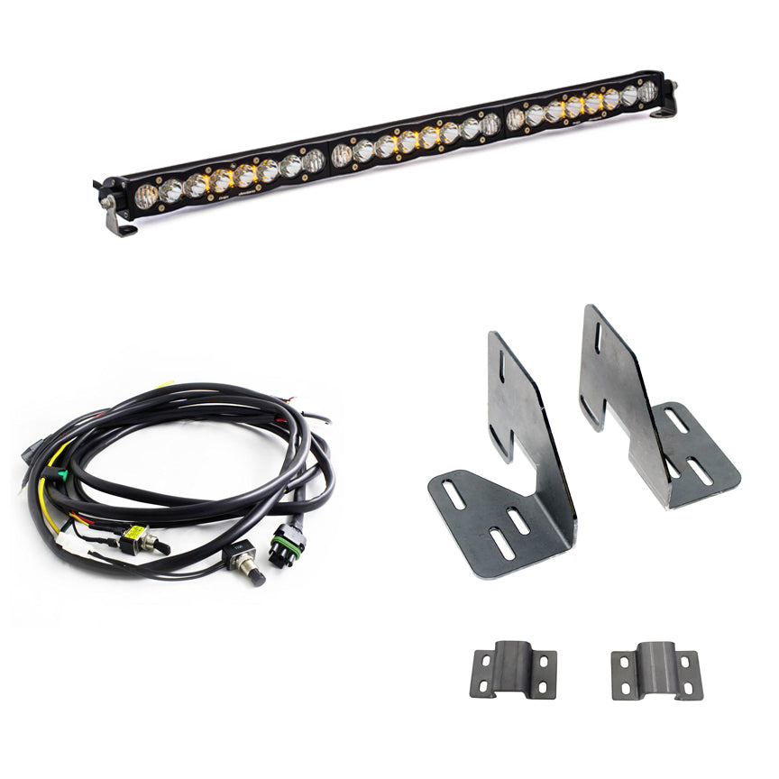 Baja Design 447632 30in. S8 Light Bar Kit For 18-19 GMC 2500/3500 HD