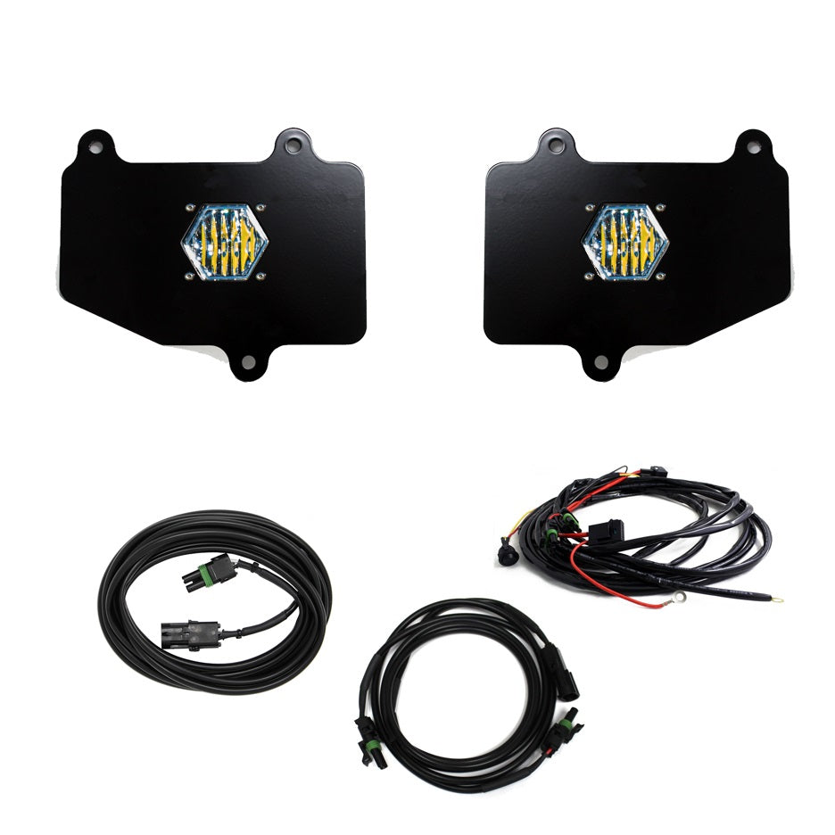 Baja Design 447652 Jeep JT LED Light Dual S1 Reverse Kit For 18-Pres Wrangler JT