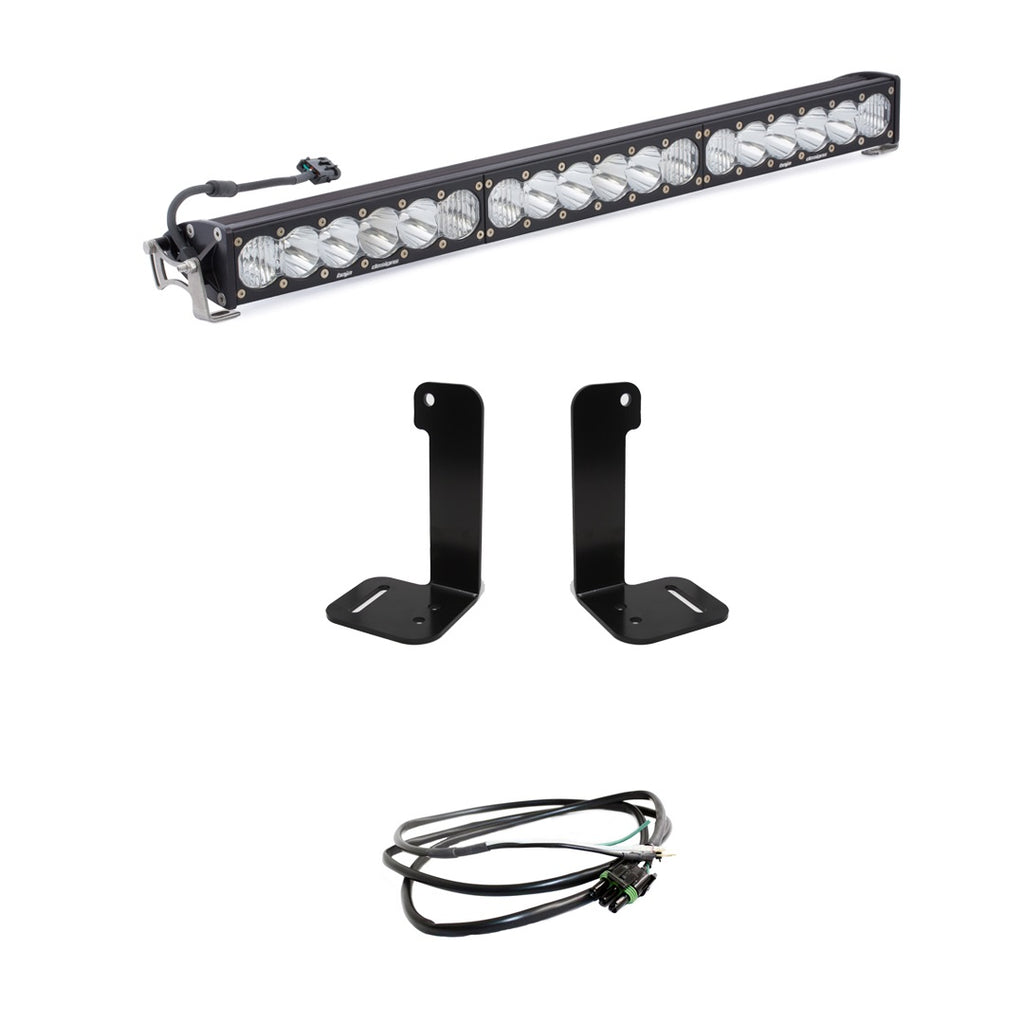 Baja Design 447657UP 30in. OnX6+ Light Bar Kit w Upfitter For Jeep JL/JT