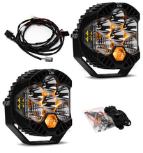 Load image into Gallery viewer, Baja Design 447671 Steel Bumper LED Light Kit LP6 For Jeep JL/JT Rubicon