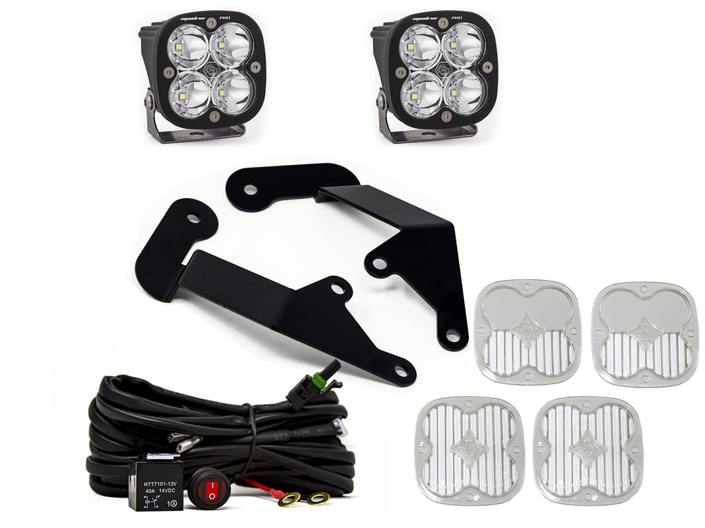 Baja Design 447687 A-Pillar Kit Squadron Sport Clear For Ford Bronco Sport