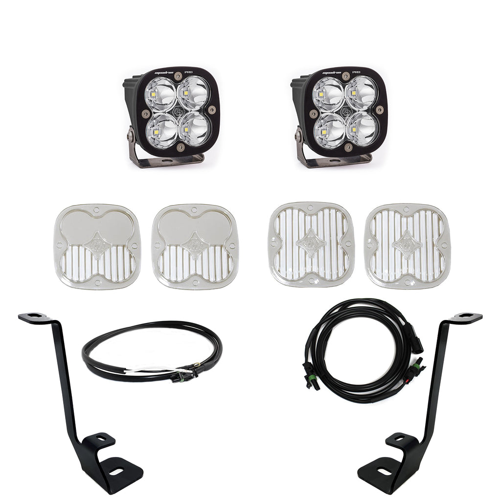 Baja Design 447696UP A Pillar Kit Squadron Pro Spot For 21-23 F-150