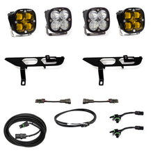 Load image into Gallery viewer, Baja Design 447700UP Fog Pocket Kit SAE Amber/Pro DC Up 21-23 Ford F150