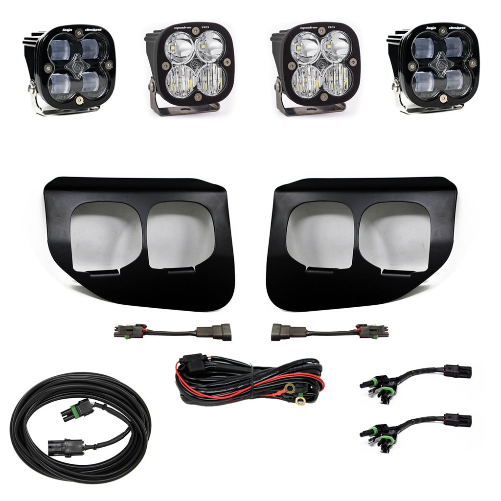 Baja Design 447736 Fog Lights Dual FPK SAE/Pro DC For 20-22 Ford Super Duty