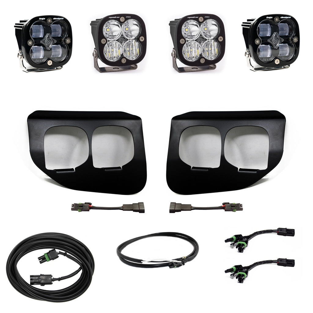 Baja Design 447736UP Fog Lights Dual FPK SAE/Pro DC For 20-22 Ford Super Duty