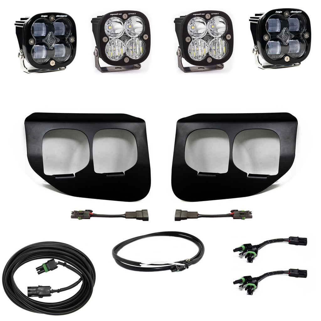 Baja Design 447738UP Fog Lights Dual FPK SAE/Sport DC For 20-22 Super Duty