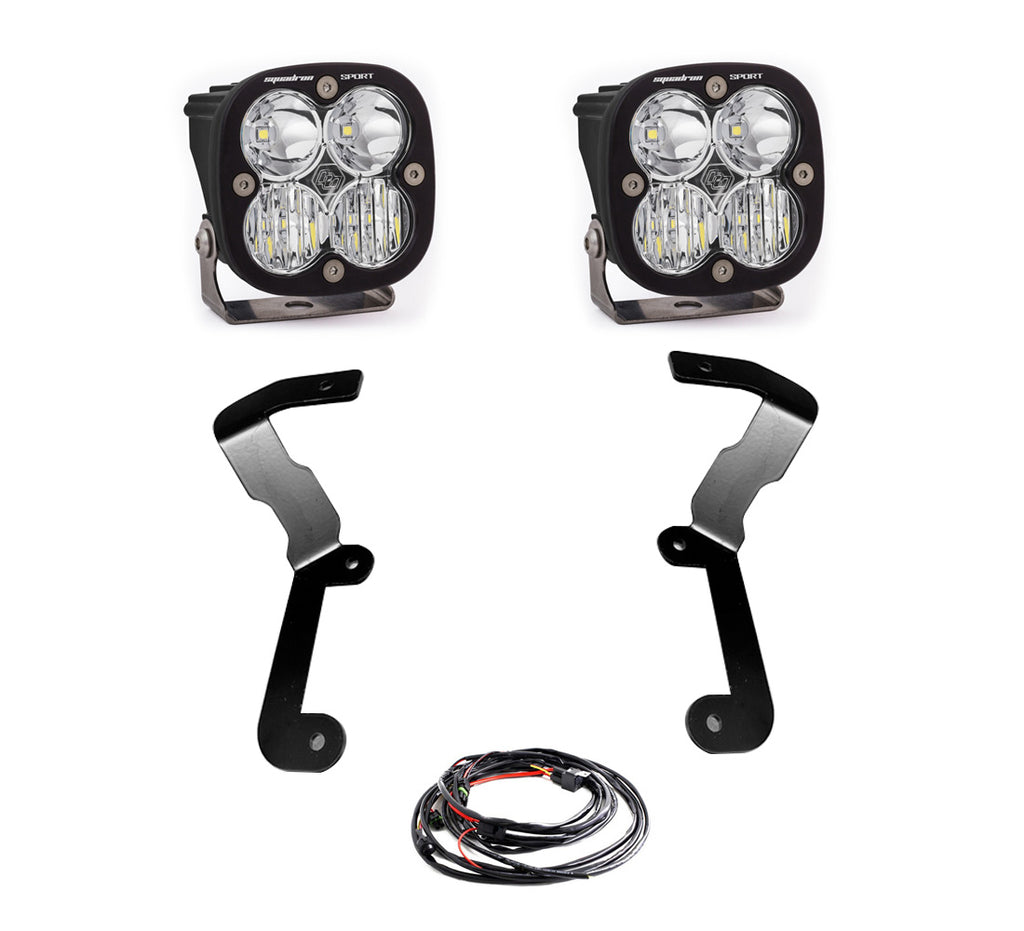 Baja Design 447742 Squadron Sport A Pillar Light Kit For 19-23 Sierra 1500