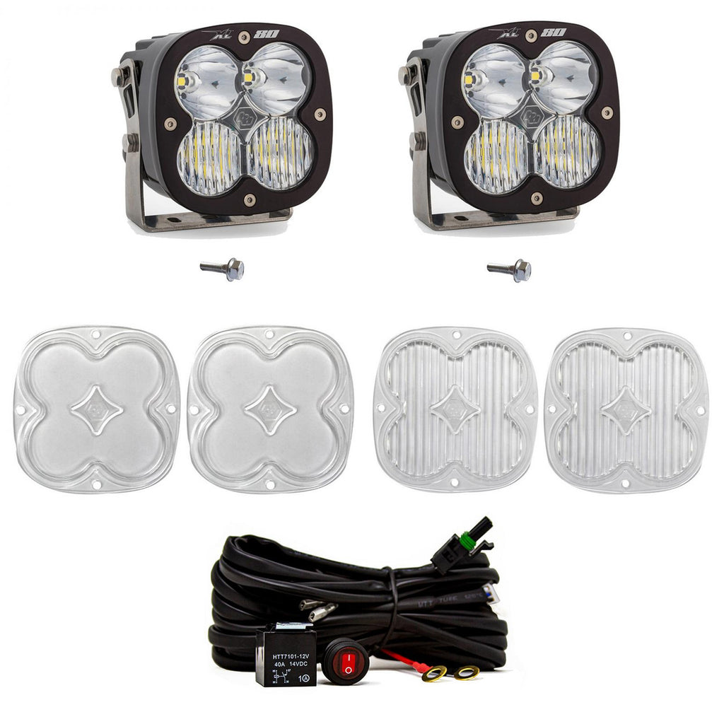 Baja Design 447751 Bronco A Pillar Light Kit For 21-23 Ford Bronco XL80 D/Cr