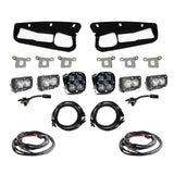 Baja Design 447761 Bronco Clear SAE Fog Pocket Kit For 21-23 Ford Bronco