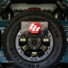 Baja Design 447765 Dual S1 Reverse Kit w Lic Plate For Ford Bronco