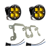 Baja Design 448033 Amber Squadron Fog Pocket Light Kit For 19-22 Ram Big Horn