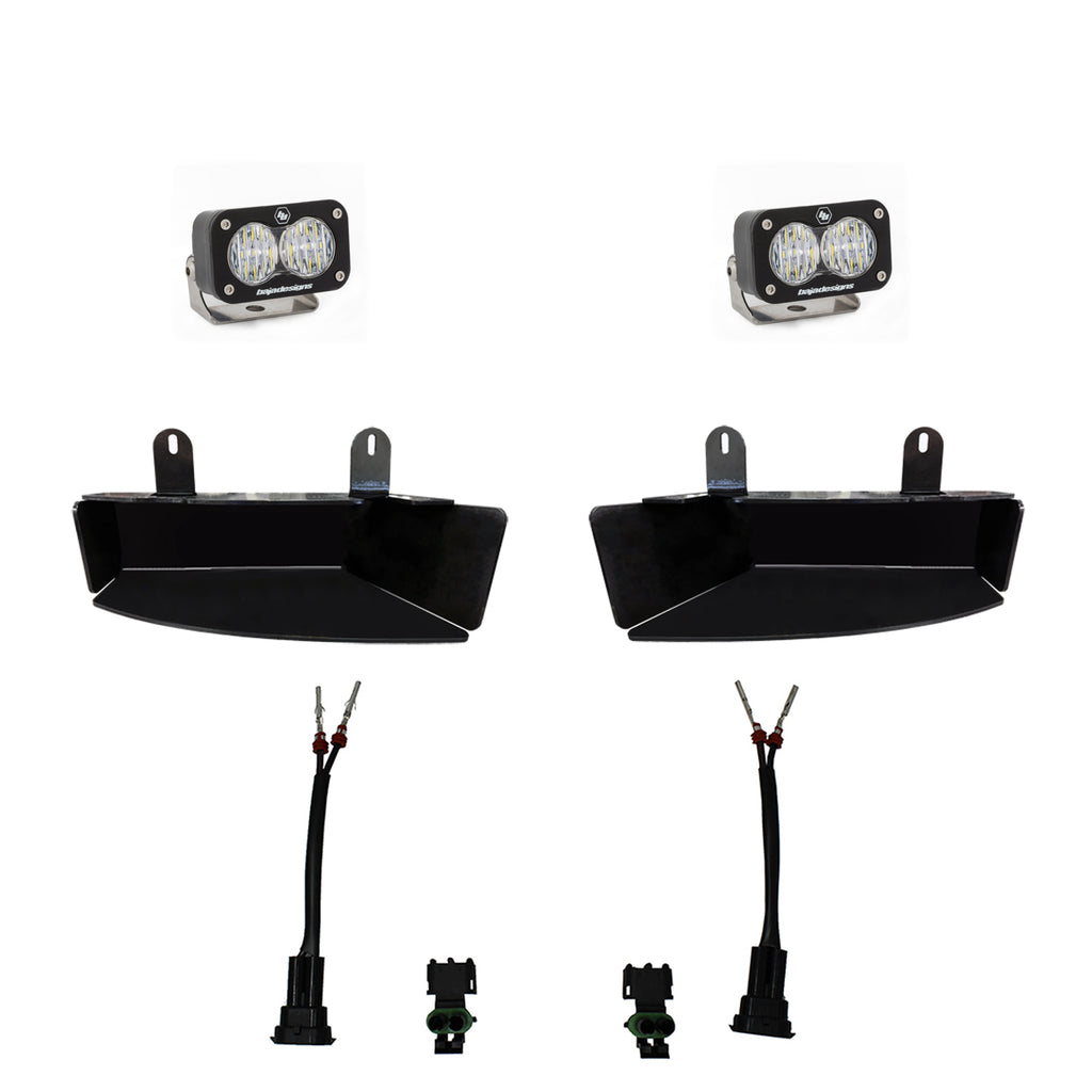 Baja Design 448042 Light Kit FPK S2 Sport White For 19-22 Ram 2500/3500