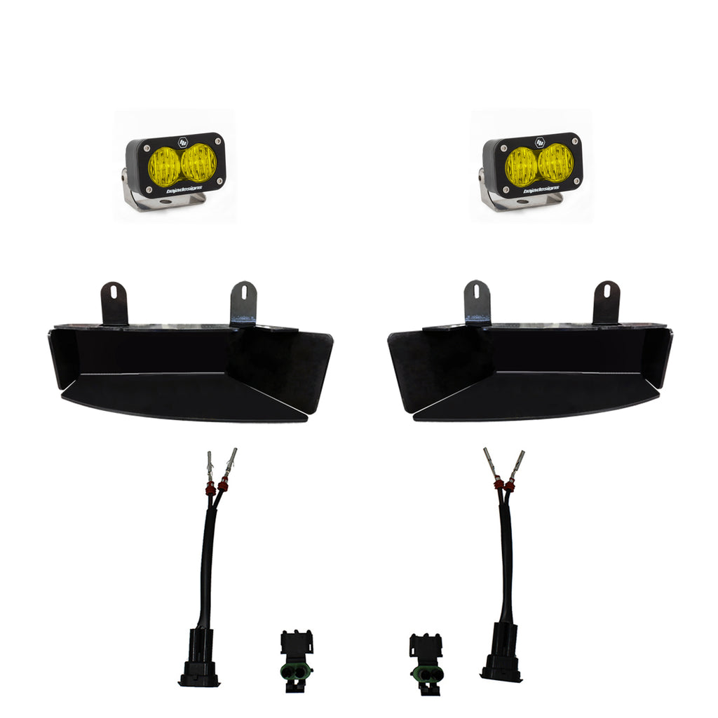 Baja Design 448043 Light Kit FPK S2 Sport Amber For 19-22 Ram 2500/3500