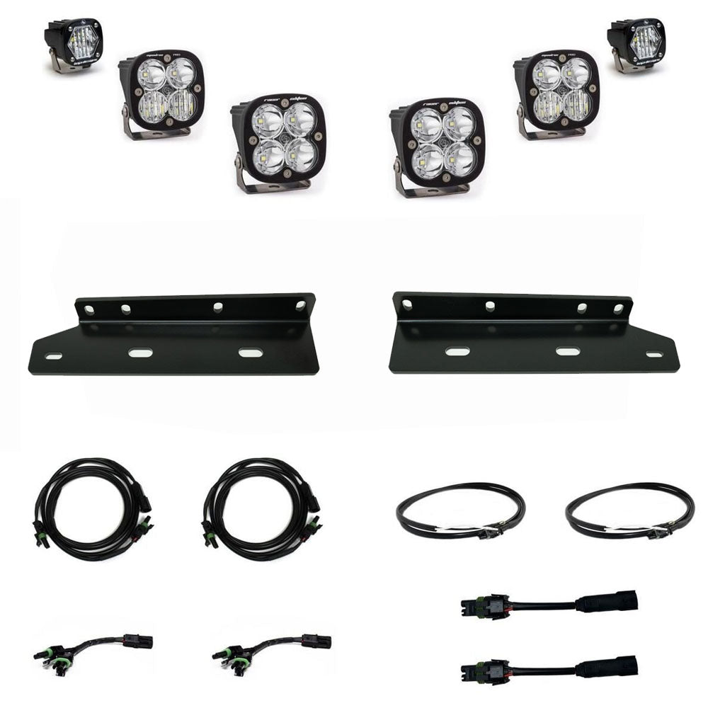 Baja Design 448057 Aftermarket Fog Pocket Unlimited Kit For 21-23 Ford Raptor