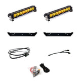 Baja Design 448066 10in. S8 D/C Amber Behind Grill Kit For 21-23 Ford Raptor