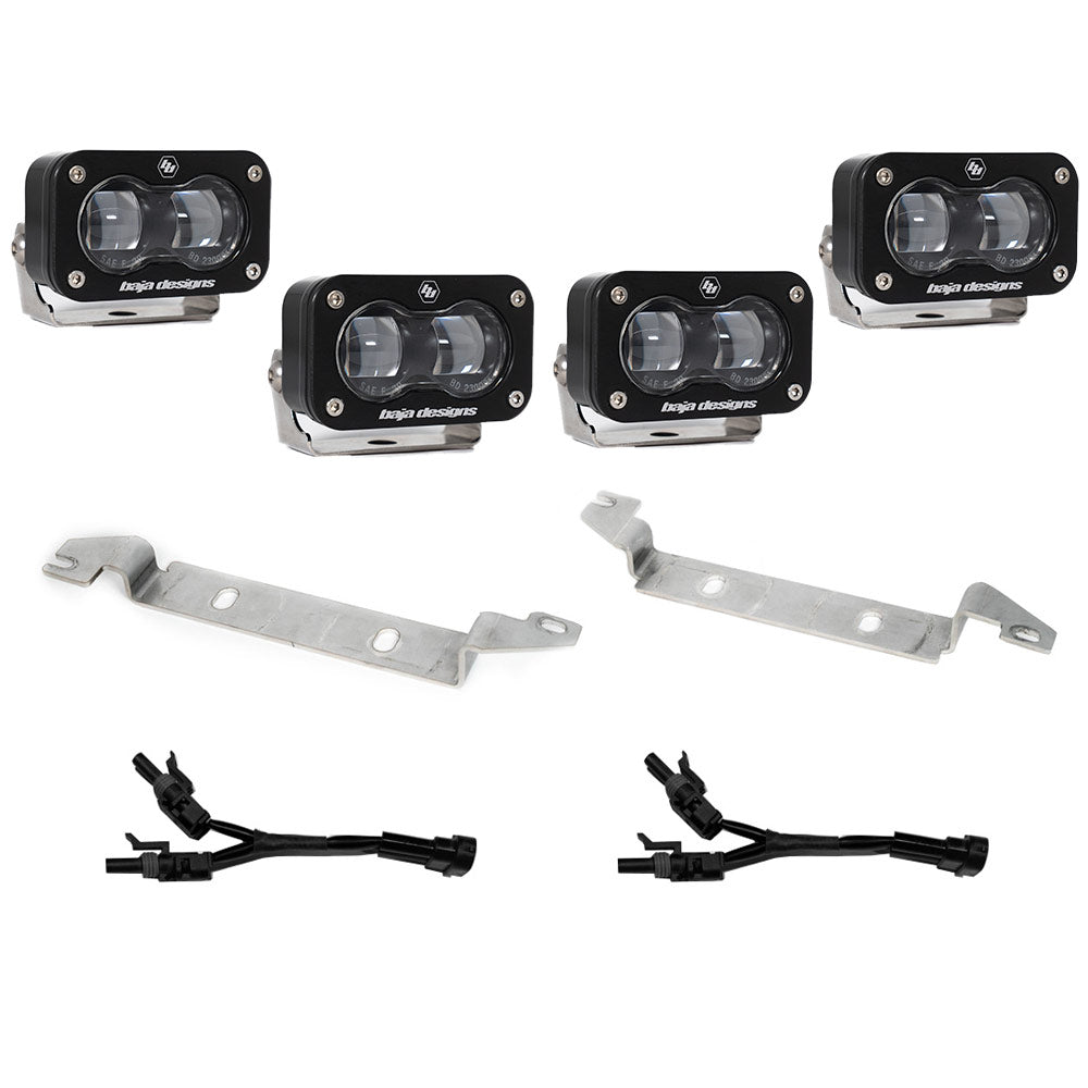 Baja Designs 448162 S2 SAE OEM Fog Light Kit For 2022-2024 Toyota Tundra