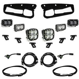Baja Designs 448174UP Sportsman AMBER/Clear/LED Fog Light Kit For 17-20 Bronco