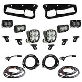 Baja Designs 448175 S2 SAE Clear Fog Light Pro Kit For 2021-2024 Ford Bronco