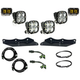 Baja Designs 448177 Squadron/S2 SAE Pro Amber/Clear Fog Lights For 17-20 Raptor