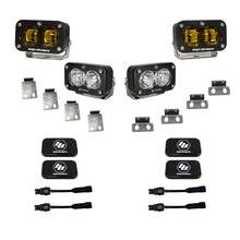 Load image into Gallery viewer, Baja Designs 448183 SAE/S2 Pro Clear/Amber Fog Light Kit For 21-23 Raptor/Bronco