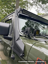 Load image into Gallery viewer, Go Rhino 730230T XE Windshield Cowl Light Mounts