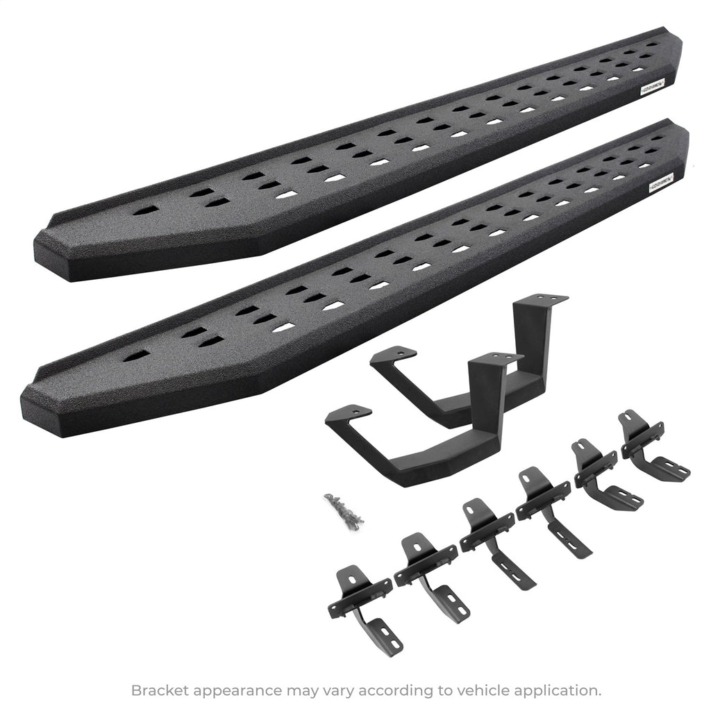 Go Rhino 6949274810T RB20 Running Boards w/Mounting Brackets Fits Wrangler (JL)
