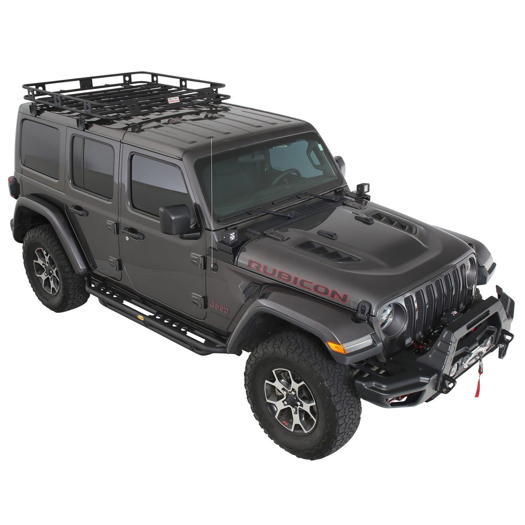 Smittybilt 45454JL Defender Roof Rack Fits Wrangler Wrangler (JK) Wrangler (JL)