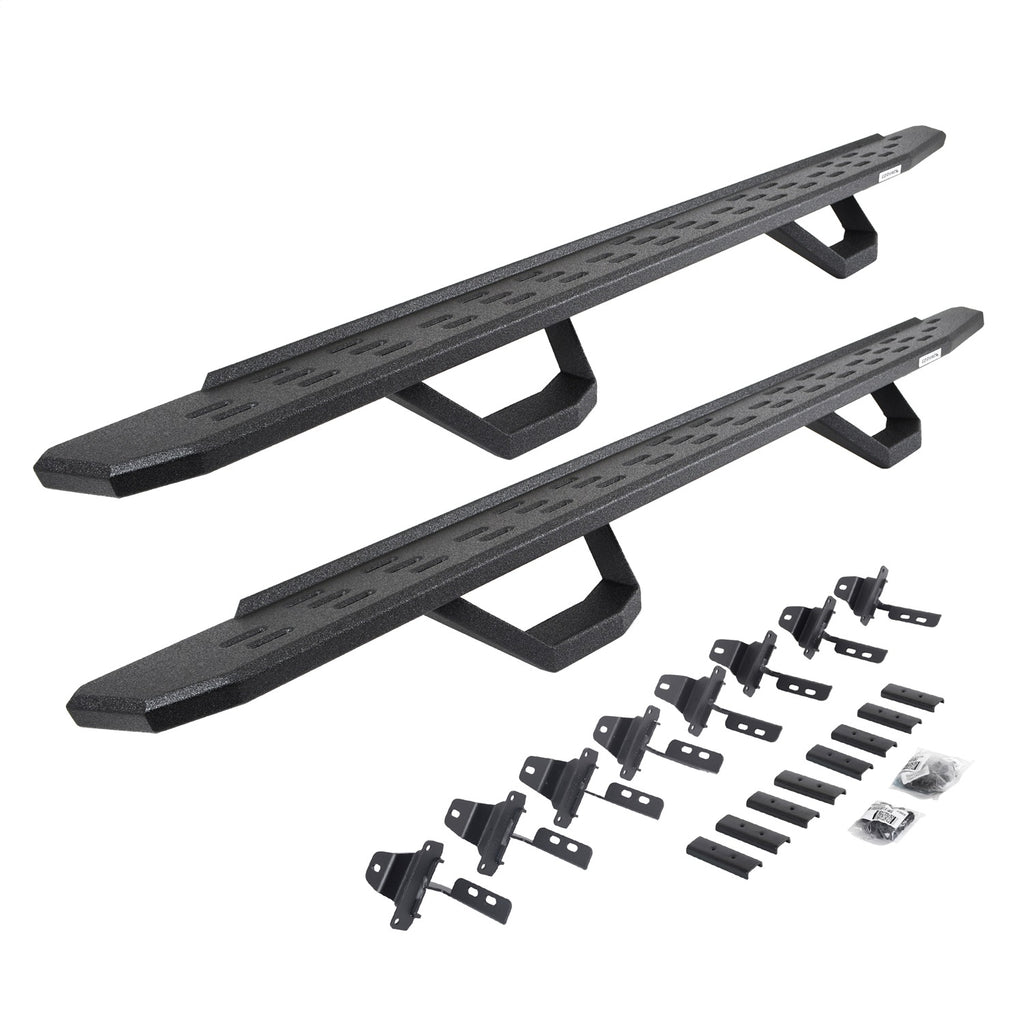 Go Rhino 6965168720T RB30 Running Boards w/Mounting Brackets
