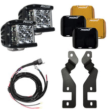 Load image into Gallery viewer, Rigid Industries 46710 A-Pillar D-SS Side Shooter Light Mount Kit