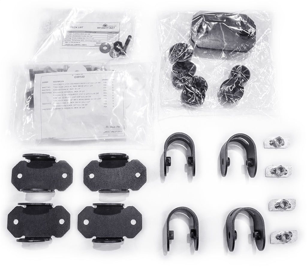 Go Rhino 5910000T SRM Rack Adjustable Multi-Axis Mount Kit