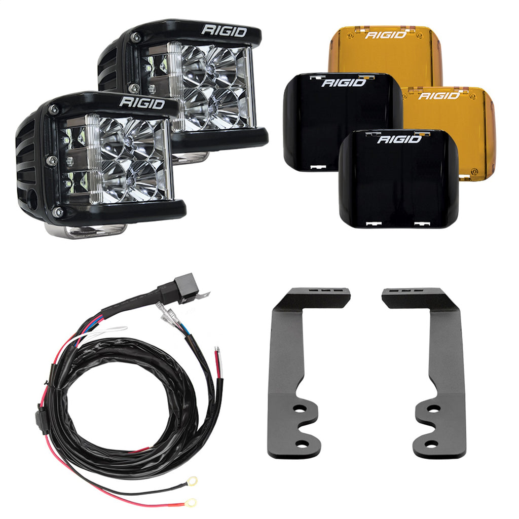 Rigid Industries 46808 A-Pillar D-SS Series Light Mount Kit Fits 22-24 Tundra