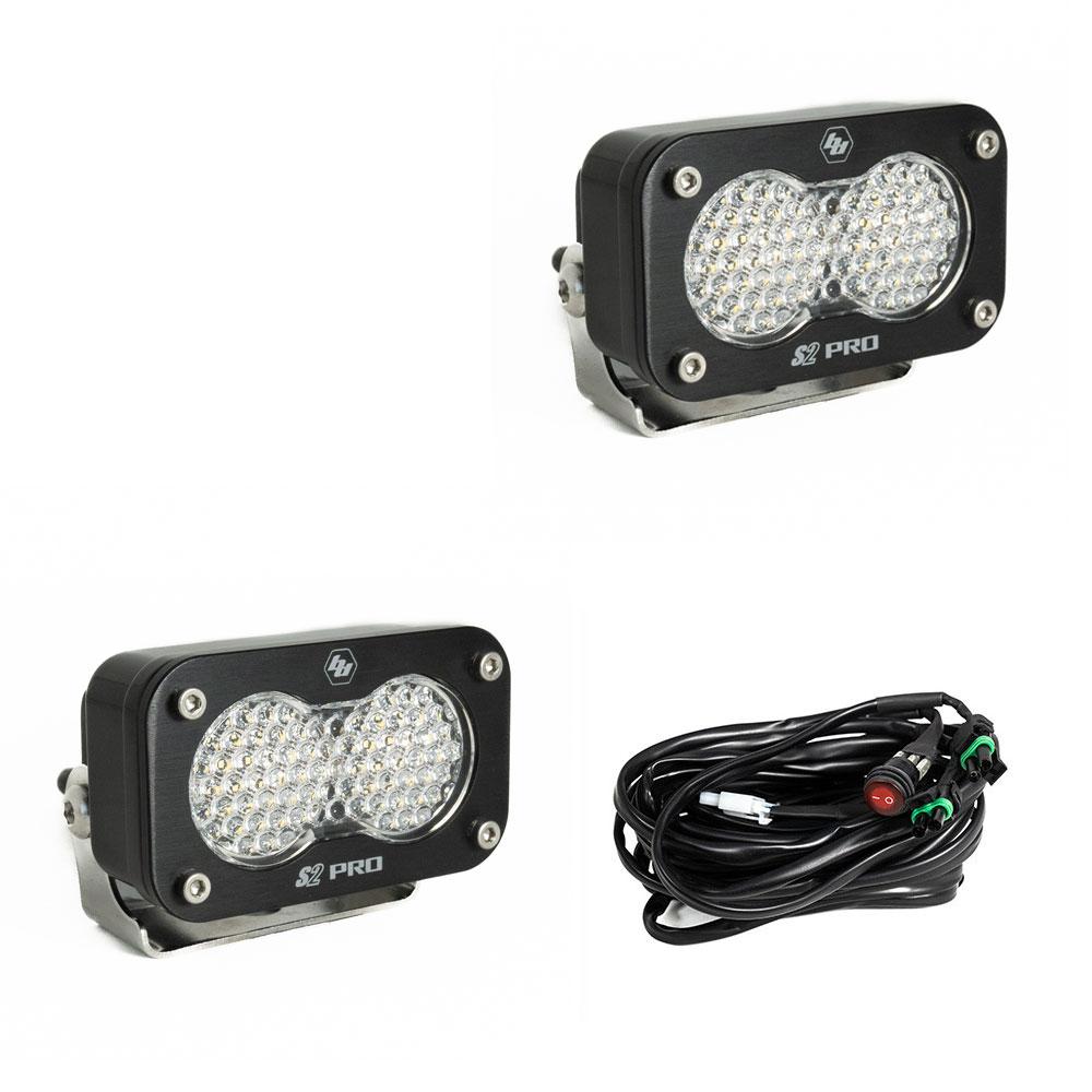 Baja Design 487806 LED Light Pods Work/Scene Pattern Pair S2 Pro Series