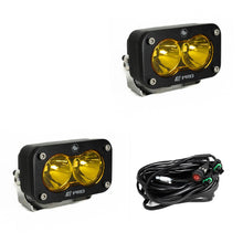 Load image into Gallery viewer, Baja Design 487811 LED Light Pods Amber Lens Spot Pattern Pair S2 Pro Series