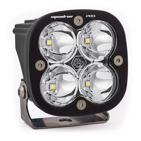 Baja Design 490001 LED Light Pod Black Clear Lens Spot Pattern Squadron Pro