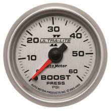 Load image into Gallery viewer, AutoMeter 4905 Ultra-Lite II Mechanical Boost Gauge