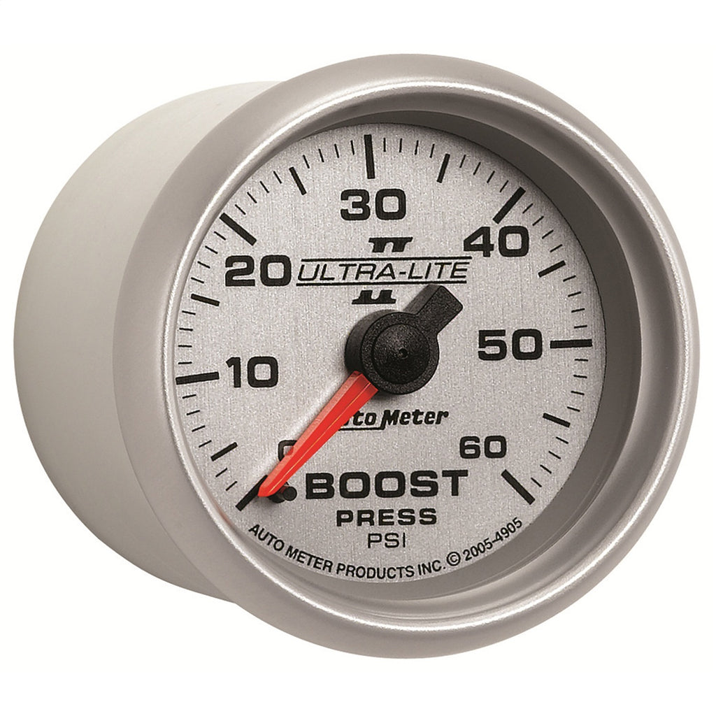 AutoMeter 4905 Ultra-Lite II Mechanical Boost Gauge