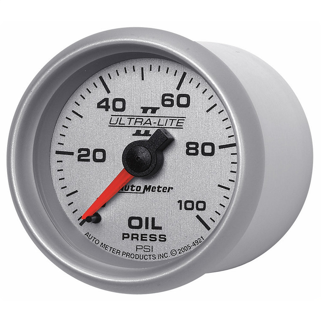 AutoMeter 4921 Ultra-Lite II Mechanical Oil Pressure Gauge