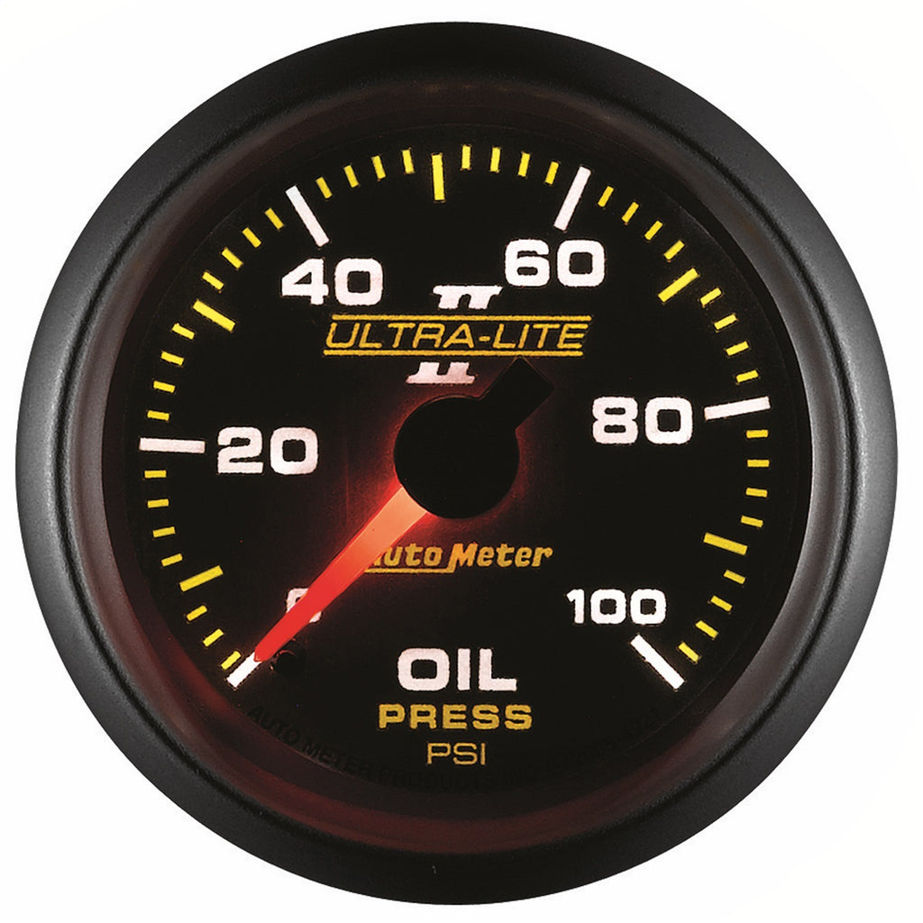 AutoMeter 4921 Ultra-Lite II Mechanical Oil Pressure Gauge