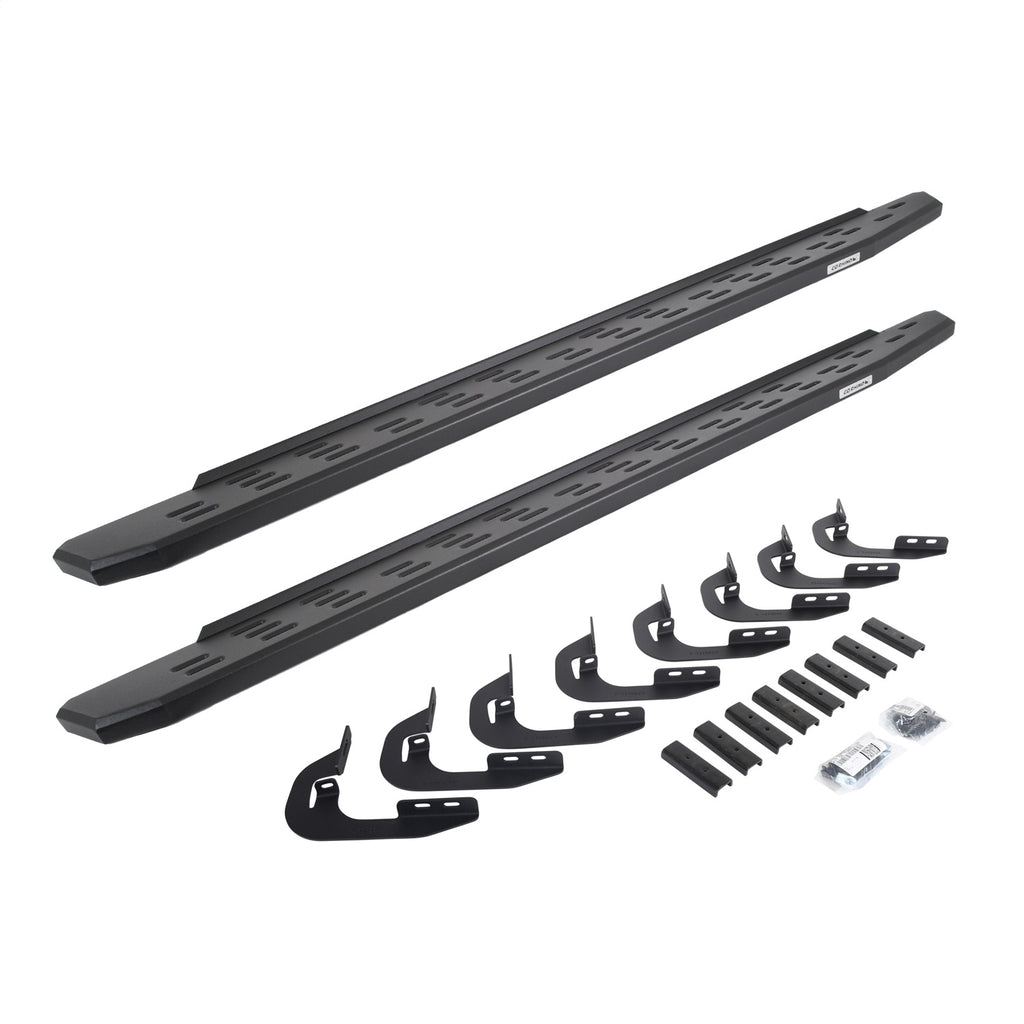 Go Rhino 69605880PC RB30 Running Boards w/Mounting Brackets