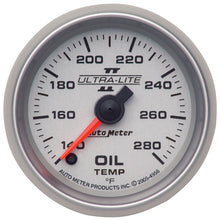 Load image into Gallery viewer, AutoMeter 4956 Ultra-Lite II Electric Oil Temperature Gauge