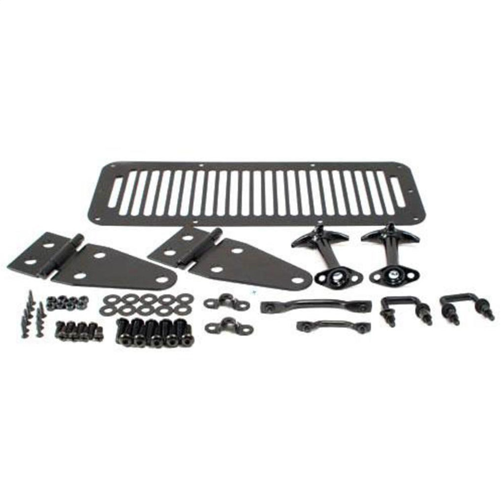 Smittybilt 7699 Complete Hood Kit Fits 76-95 CJ5 CJ7 Scrambler Wrangler (YJ)