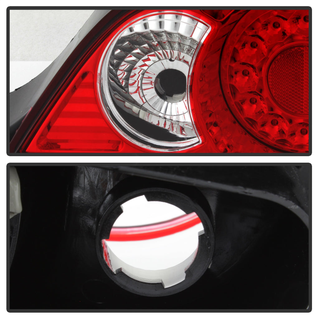 Spyder Auto 5000385 LED Tail Lights Fits 02-04 RSX