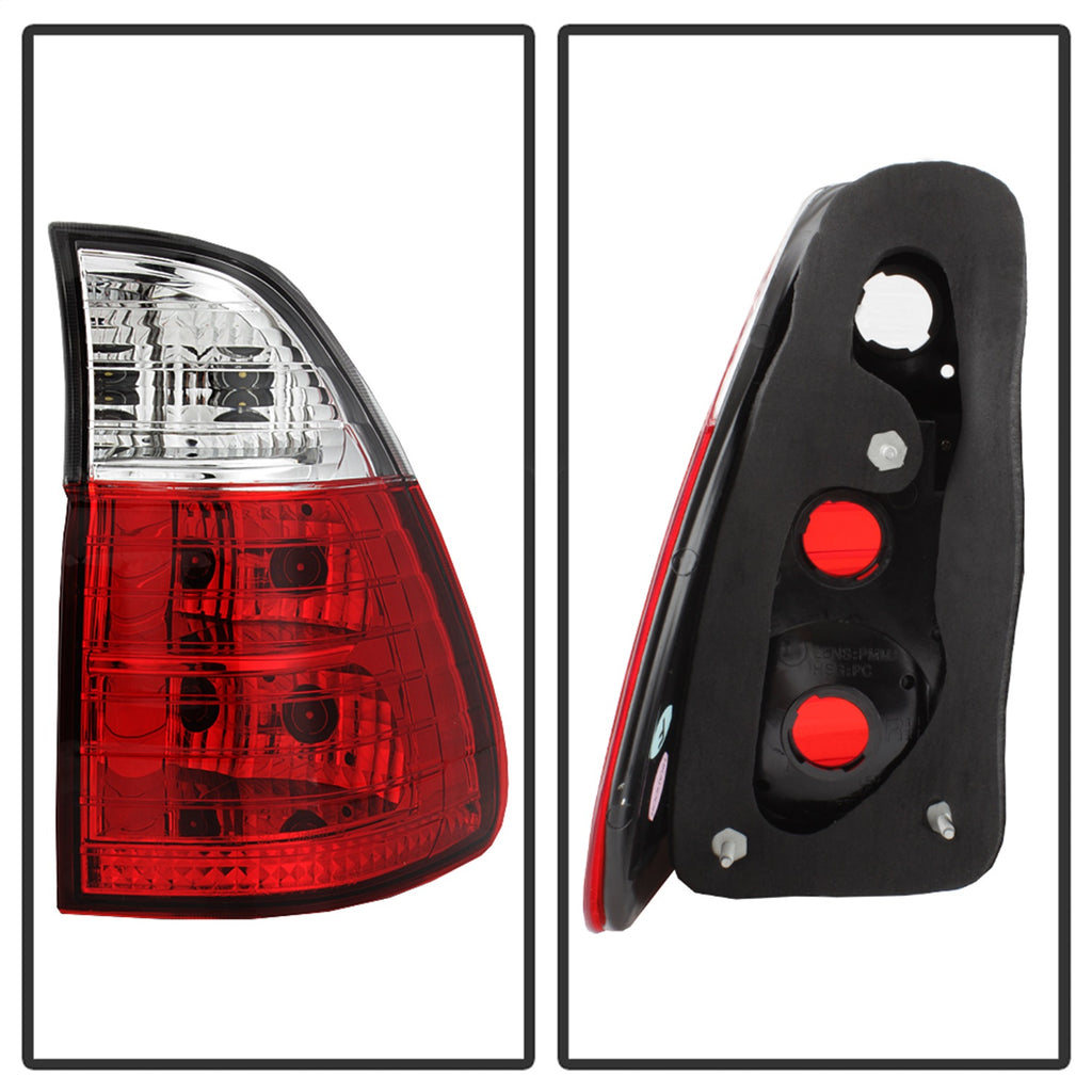 Spyder Auto 5000835 Euro Style Tail Lights Fits 00-06 X5