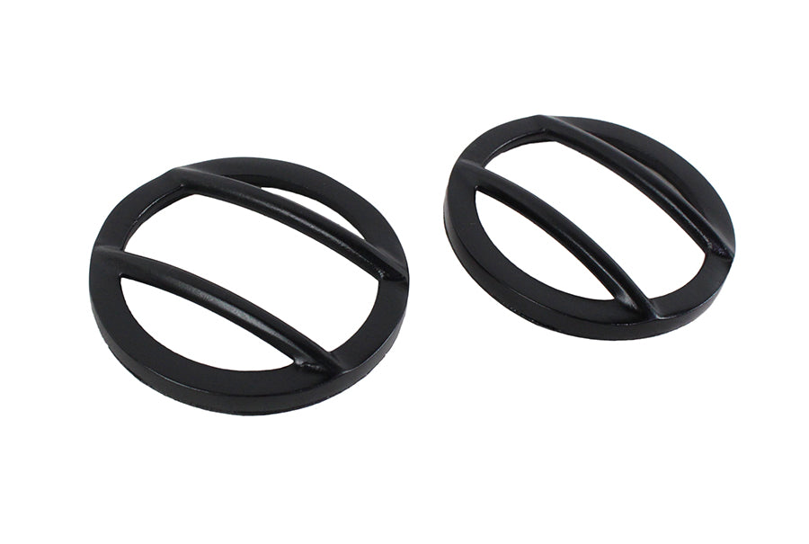 Kentrol 50008 Black Side Marker Covers Pair 07-18 Wrangler JK