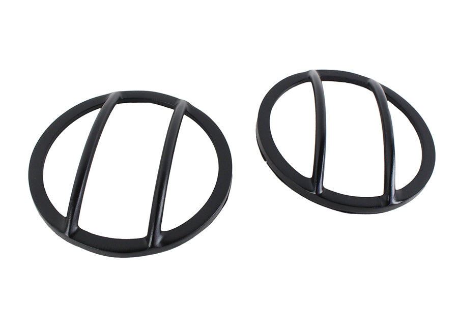 Kentrol 50009 Black Front Marker Covers Pair 07-18 Wrangler JK