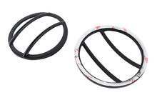 Load image into Gallery viewer, Kentrol 50009 Black Front Marker Covers Pair 07-18 Wrangler JK