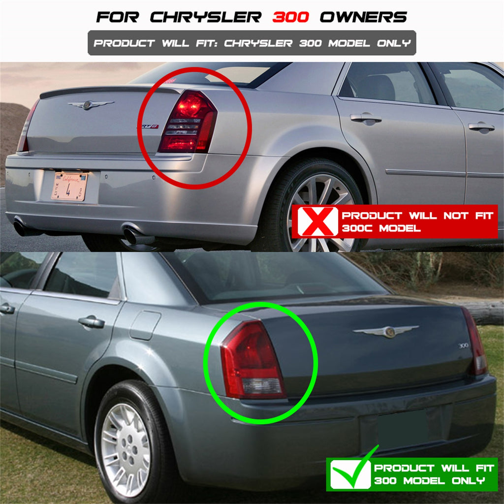 Spyder Auto 5001627 LED Tail Lights Fits 05-07 300