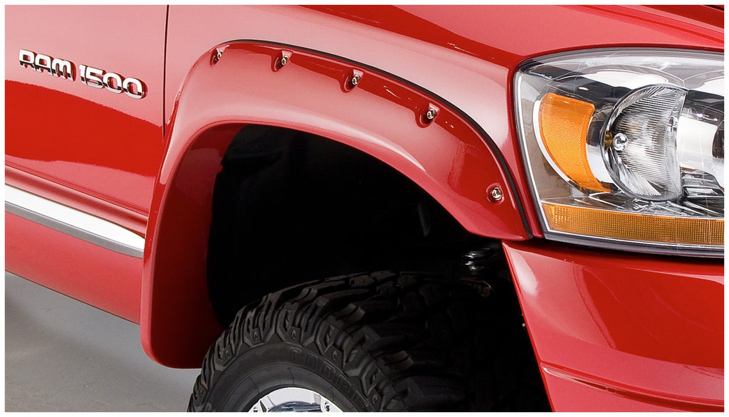 Bushwacker 50017-02 Pocket Style Fender Flares Fits Ram 1500 Ram 2500 Ram 3500