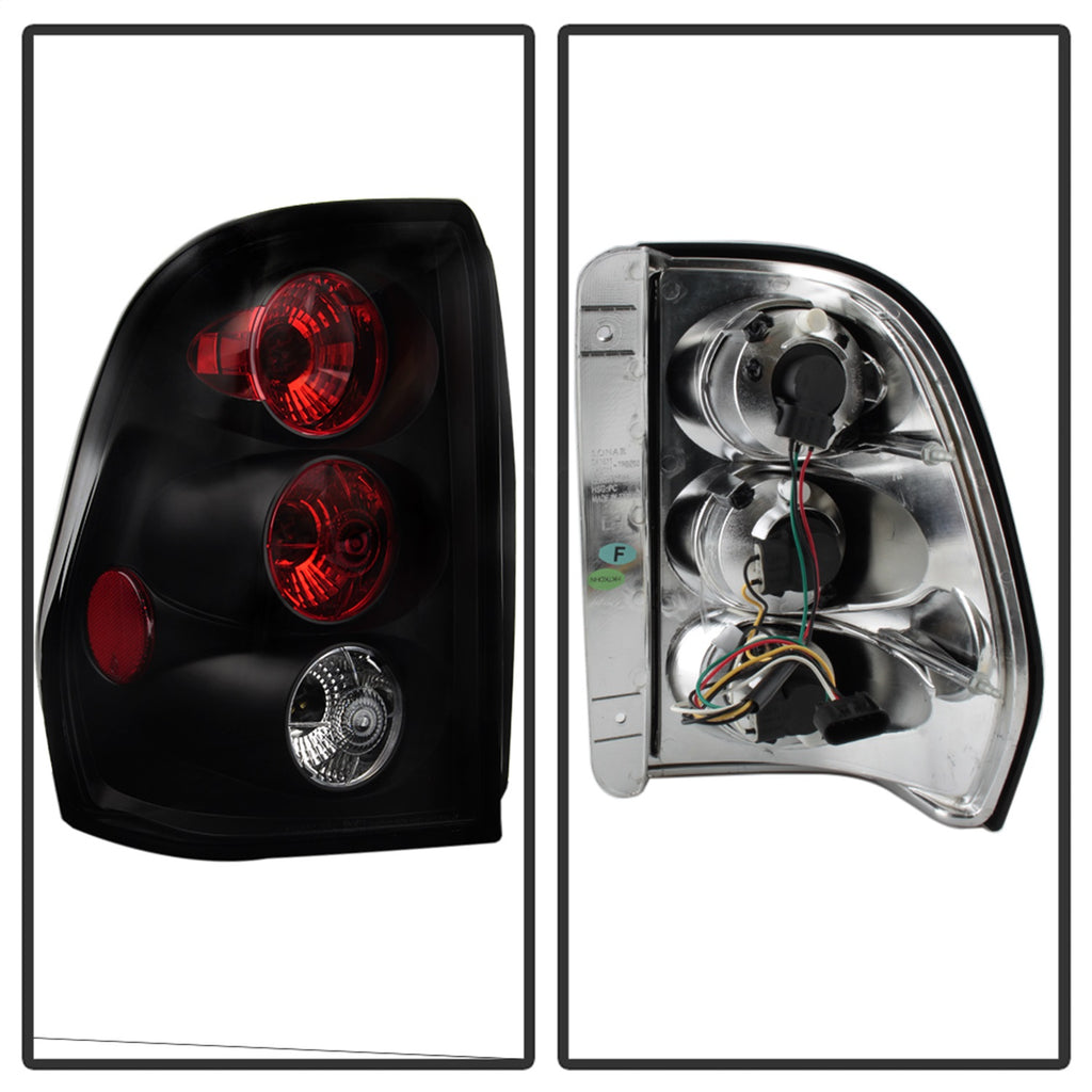 Spyder Auto 5002181 Euro Style Tail Lights Fits Trailblazer Trailblazer EXT