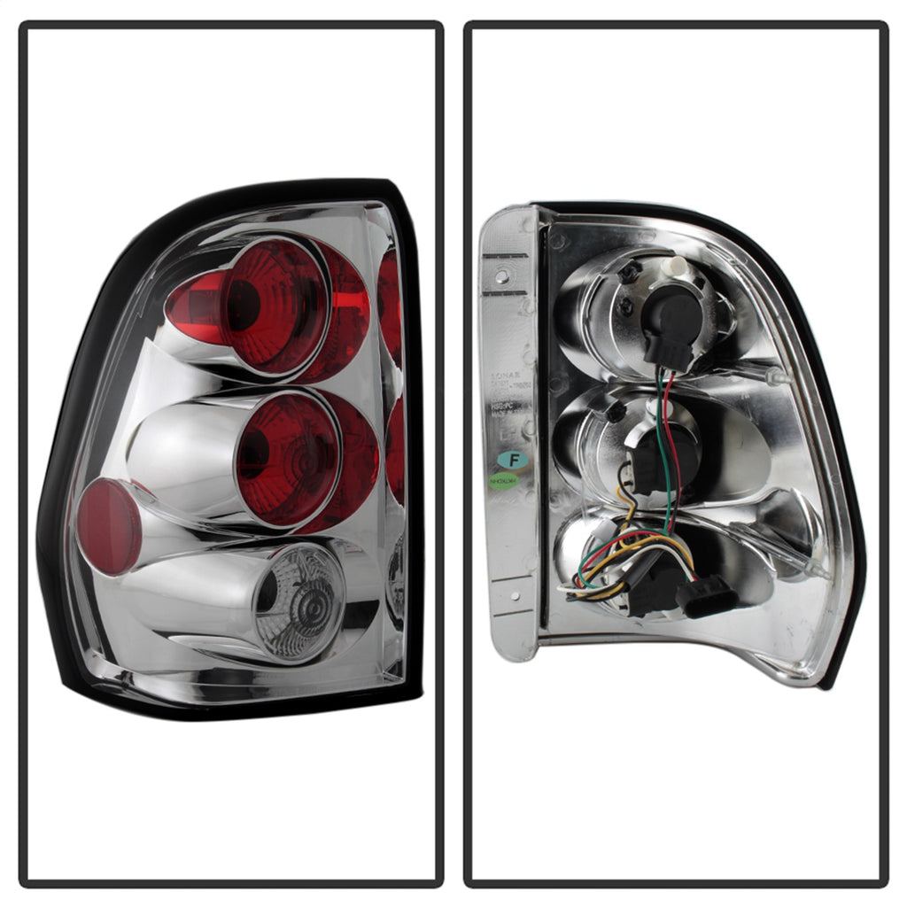 Spyder Auto 5002198 Euro Style Tail Lights Fits Trailblazer Trailblazer EXT